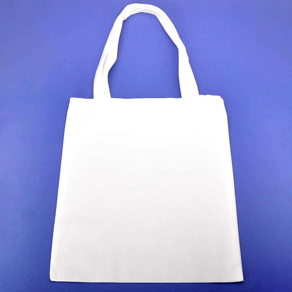 Еко сумка для сублімації саржева 30х20 см