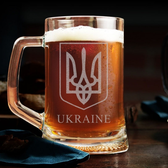 Пивная кружка бокал Украина