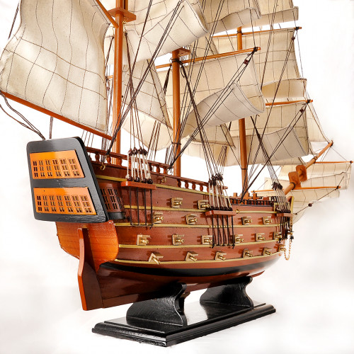 Дерев'яний корабель Парусник 75 см H.M.S VICTORY 1778