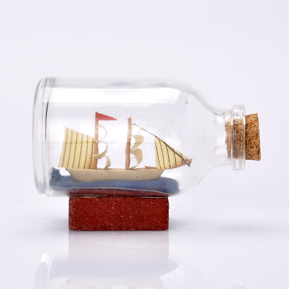 Кораблик в бутилці 70х45 мм №2