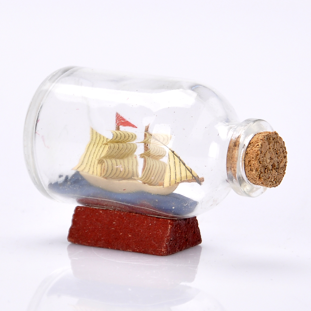 Кораблик в бутилці 70х45 мм №2