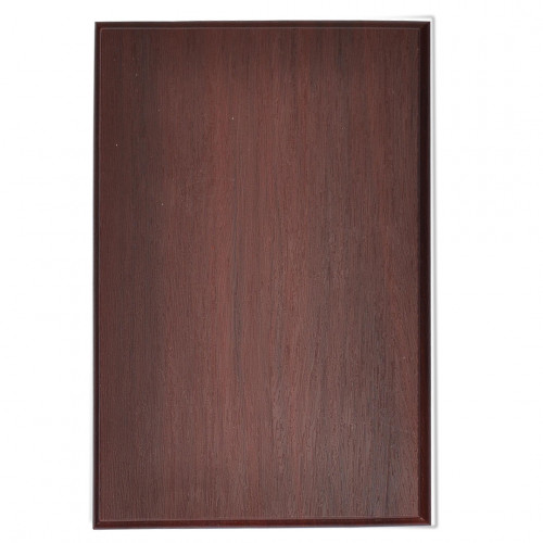 Плакетка дерев'яна (підкладка для диплому) 15х20 Махагон