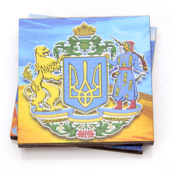 Магнит деревянный Украина №221 Магнит деревянный Украина №221