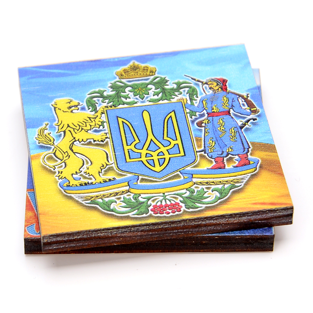 Магнит деревянный Украина №221