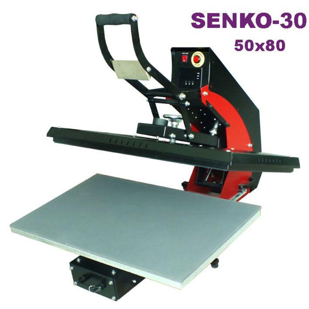 Термопресс планшетный SENKO-30 50x80 самооткрывающийся